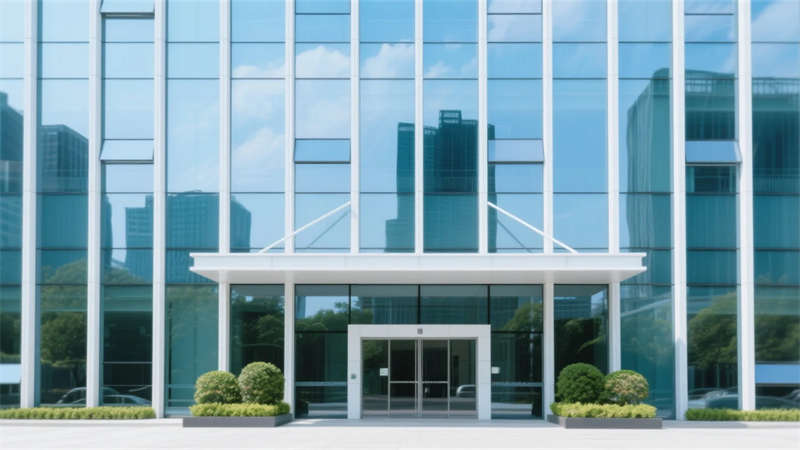 生態融合空間，合肥聯合體辦公樓裝修設計效果圖欣賞